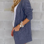 Nadorine Cardigan Fall Winter Open Front Sweater