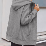 Nadorine Women's Oversized Zip Up Hoodies