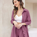Two Piece Outfit Sets Cotton Shorts Set - Nadorine (Us Only)