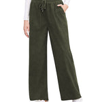 Nadorine Drawstring Long Pants with Pockets