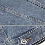 Nadorine Women's Denim Vest Jean Vest