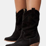 Ariadna | Perforated Ankle Boots