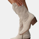 Ariadna | Perforated Ankle Boots