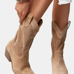Ariadna | Perforated Ankle Boots