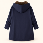 Heather | Cozy Hooded Longline Coat