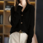 Tania | Luxe Buttoned Sweater