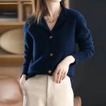 Tania | Luxe Buttoned Sweater