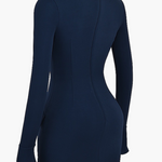 Zoe Kingsley | Long Sleeve Mock Neck Mini Dress For Women