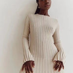 Amelia Fairfax | Ribbed Knit Maxi Dress For Women