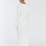 Amelia Fairfax | Ribbed Knit Maxi Dress For Women