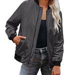 Zip Up Bomber Jacket - Zeagoo (Us Only)