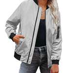 Zip Up Bomber Jacket - Zeagoo (Us Only)