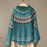 Charlotte | Boho Wave Knit sweater