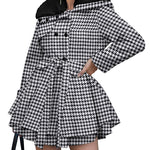 Faux Fur Lapel Double-Breasted Thick Wool Coat - Nadorine (Us Only)