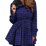 Faux Fur Lapel Double-Breasted Thick Wool Coat - Nadorine (Us Only)