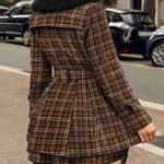 Faux Fur Lapel Double-Breasted Thick Wool Coat - Nadorine (Us Only)