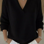 Vivelle™ | Relaxed V-Neck Sweater