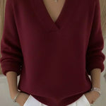 Vivelle™ | Relaxed V-Neck Sweater