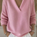 Vivelle | Relaxed V Neck Sweater