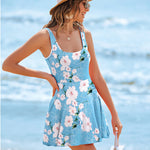 Summer Sundress Sleeveless Beach Dress - Nadorine (Us Only)
