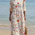 Christina | Floral print dress