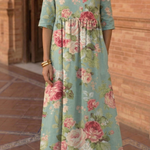 Emerald | Relaxed Midi Dress