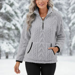 Nora ��� Plush Textured Zip Pullover