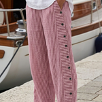 Thariel | Seabreeze Stripe Button Trousers
