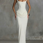 Leonor | Square Neck Maxi Dress