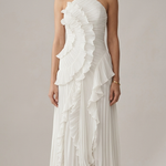 Selene | Pleated Long Dress