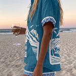 Amara | Mount Fuji Summer Playsuit