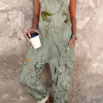 Marie | Comfortable patterned overalls