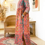 Catherine | Elegant Printed Dress