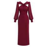 Georgia Robertson | Long Sleeve Midi Dress For Women