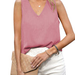 Nadorine V Neck Cami Tank Tops