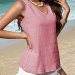 Nadorine V Neck Cami Tank Tops