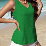 Nadorine V Neck Cami Tank Tops