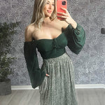 Tie Knot Ruched Crop Tube Top - Nadorine (Us Only)