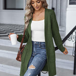 Nadorine Women's Fall Open Front Cardigan