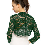 Nadorine Women's Bolero Shrugs Crochet Lace Open Cardigan