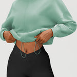 Zeagoo Womens Fleece Jacket Full Zip Crop Hoodie Long Sleeve Pullover Sweatshirts Oversized 2023 Fall Winter Coat