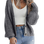 Nadorine Women's Fall Chunky Knit Cardigans