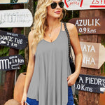 Tank Tops Spaghetti Strap Camisoles - Nadorine (Us Only)