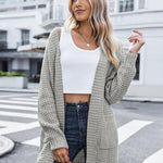 Nadorine Women's Fall Open Front Cardigan