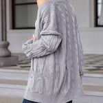 Nadorine Cardigan Fall Winter Open Front Sweater