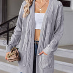Nadorine Cardigan Fall Winter Open Front Sweater