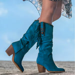 HARLOW��� - Classic Western Fringe Boots