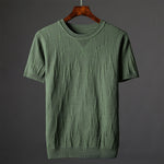 Hensu Textured Cotton T-Shirt