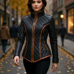 Salomé | Diamond-quilted Padded Jacket