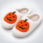 Holloway Pumpkin Plush Slippers